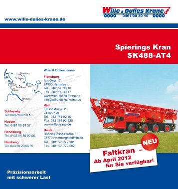 Spierings Kran SK488-AT4 - Wille & Dulies Krane GmbH
