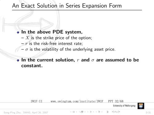 Pricing American Options - an Important Fundamental Research in ...