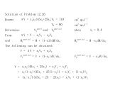 Solution ot Problem 12.26 Known: ÎV = x1 x2 (45x1 +25x2 V1 = 110 ...