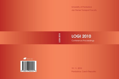 LOGI 2010 - LOGI - Scientific Journal on Transport and Logistics