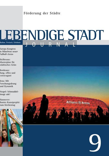 Journal 09 zum downloaden (PDF 3,9 MB - Lebendige Stadt