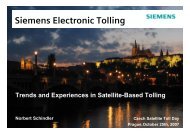 Siemens Electronic Tolling