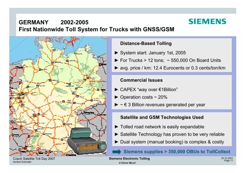 Siemens Electronic Tolling