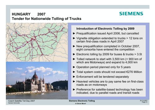 Siemens Electronic Tolling