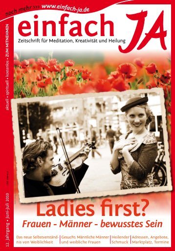 Ladies first? - einfach JA