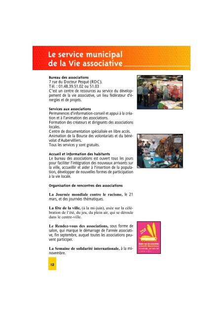 Guide pratique des nouveaux habitants - Ville d'Aubervilliers