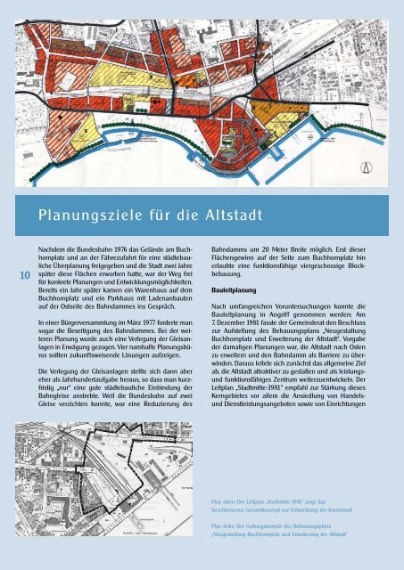 Sanierung Altstadt und nördliche Innenstadt 1986 ... - Friedrichshafen