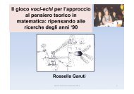 Garuti parte III - Seminario Nazionale di Ricerca in Didattica della ...