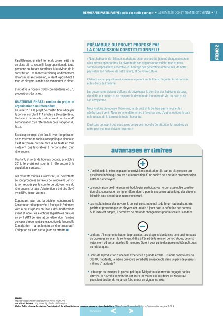 DÃMOCRATIE PARTICIPATIVE : guide des outils pour - Think Tank