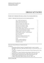 Projektowanie stacji kolejowych.pdf - Wydział Inżynierii Lądowej