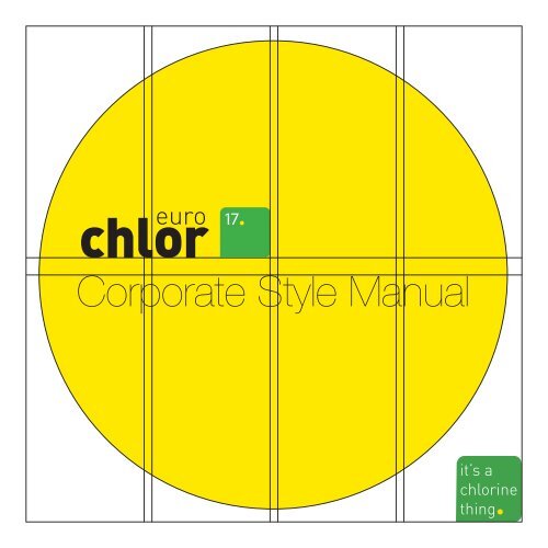 Corporate Style Manual - Euro Chlor