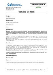 Service Bulletin - GippsAero