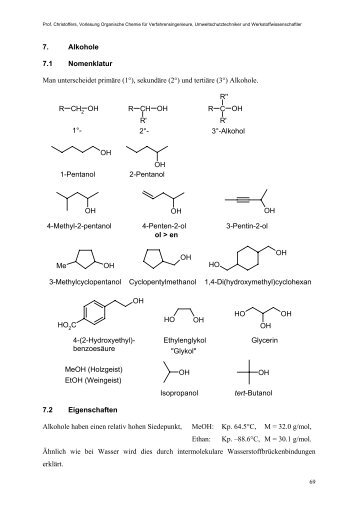 R - Organische Chemie - Christoffers