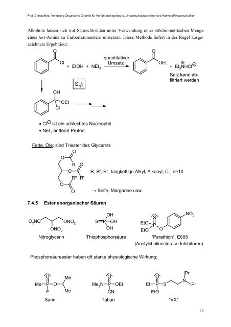 R - Organische Chemie - Christoffers