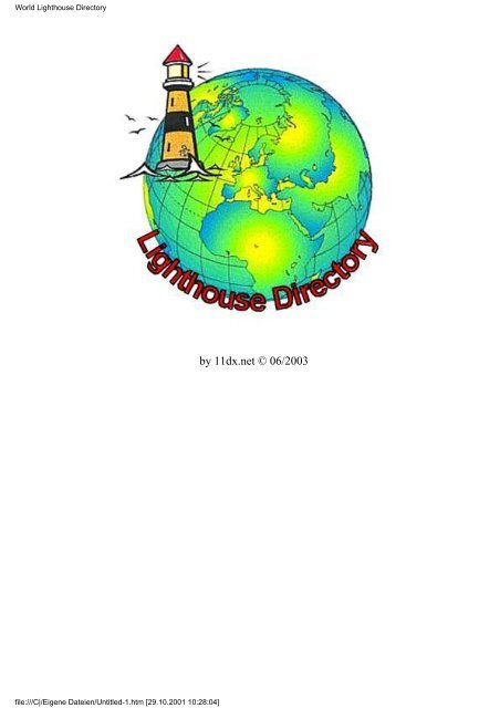 World Lighthouse Directory