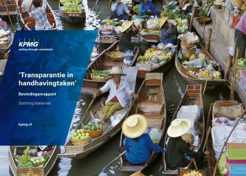 4.1 KPMG rapport Transparantie in handhaving - Waternet