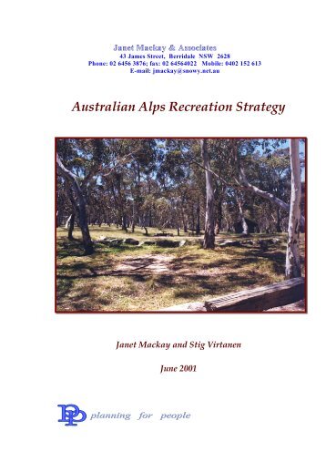 Download Australian Alps recreation strategy