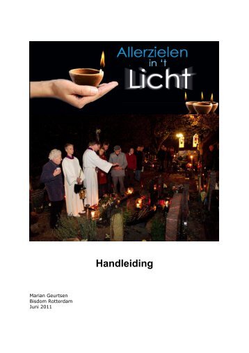Handleiding Allerzielen in 't Licht.pdf - Bisdom Rotterdam