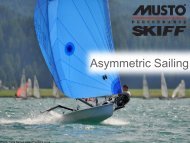 Presentation - Musto Performance Skiff