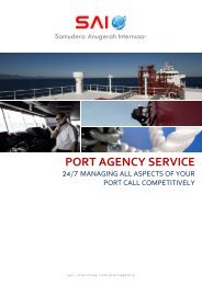 PORT AGENCY SERVICE - Download Brochure