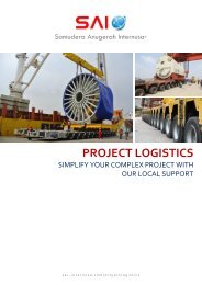 PROJECT LOGISTIC SOLUTIONS - Download Brochure