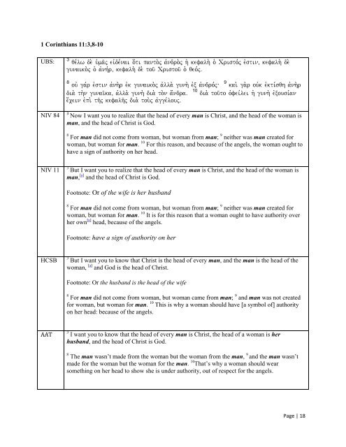 A Brief Survey of the NIV 2011 and the Use of Gender-Neutral ...