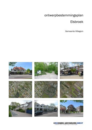 ontwerpbestemmingsplan Elsbroek - Gemeente Hillegom