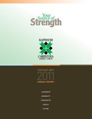 Strength - Carpathia Credit Union