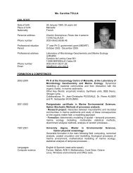 Curriculum vitae