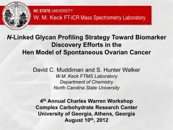 N-Linked Glycan Profiling Strategy Toward Biomarker Discovery ...