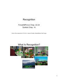 Recognition What Is Recognition?