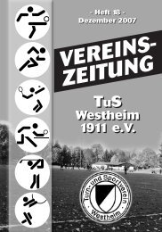 VEREINS- ZEITUNG - westheim.org