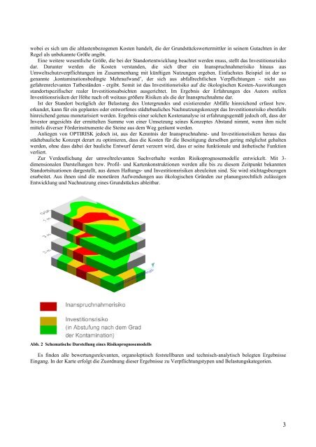Konflikte bei der Standortentwicklung belasteter ... - Optirisk.de