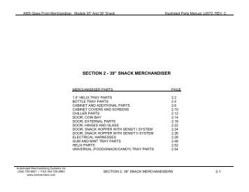 Parts Manual - Vending World