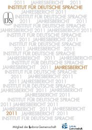 2 - Institut für Deutsche Sprache