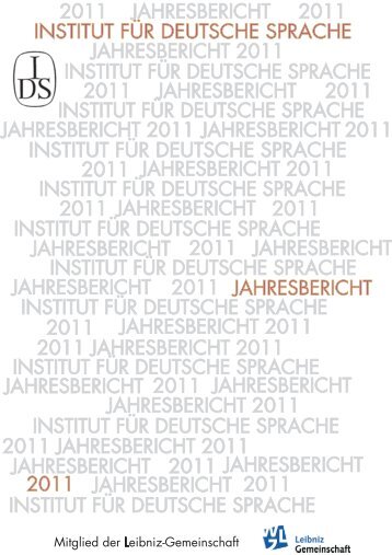 2 - Institut für Deutsche Sprache