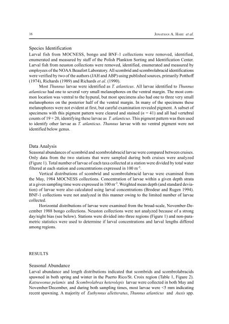 Bulletin of the Sea Fisheries Institute 2 (153) 2001 - CEEMaR