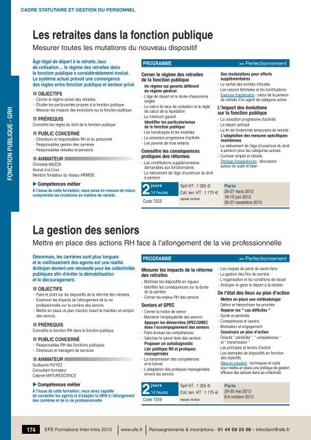 Télécharger le catalogue spécialisé - Efe