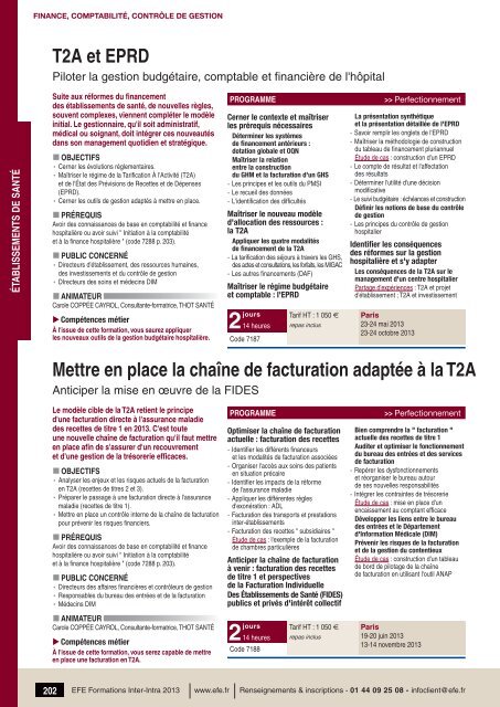 Télécharger le catalogue spécialisé - Efe