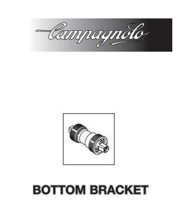 7225218 - Bottom bracket.indd - voor de fiets