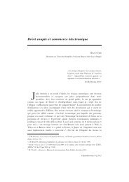 Droit souple et commerce Ã©lectronique - Jurisdoctoria