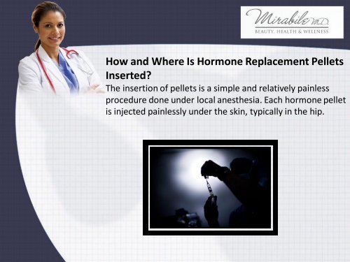 Hormone Pellet Therapy in Kansas City - What You Should Know!