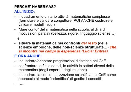 Boero parte IV - Seminario Nazionale di Ricerca in Didattica della ...