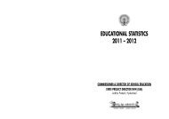 Educational Statistics 2011-12 - DSE AP