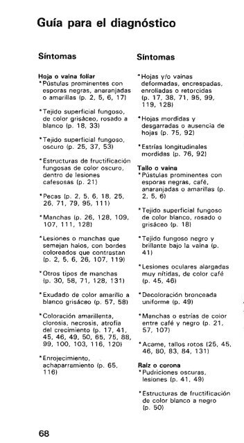 Enfermedades y plagas del trigo - cimmyt