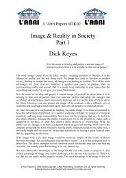 Image & Reality in Society Part 1 Dick Keyes - L'Abri Fellowship