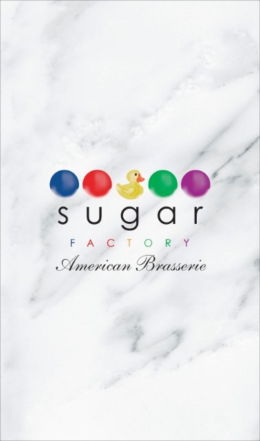 sugar factory menu sugar factory menu