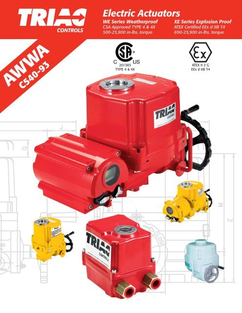 Triac WE Electric Actuator - PEC-KC.com