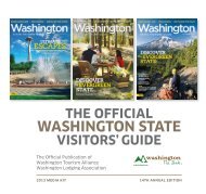 the official Washington state Visitors' guide - Sagacity Media Inc.