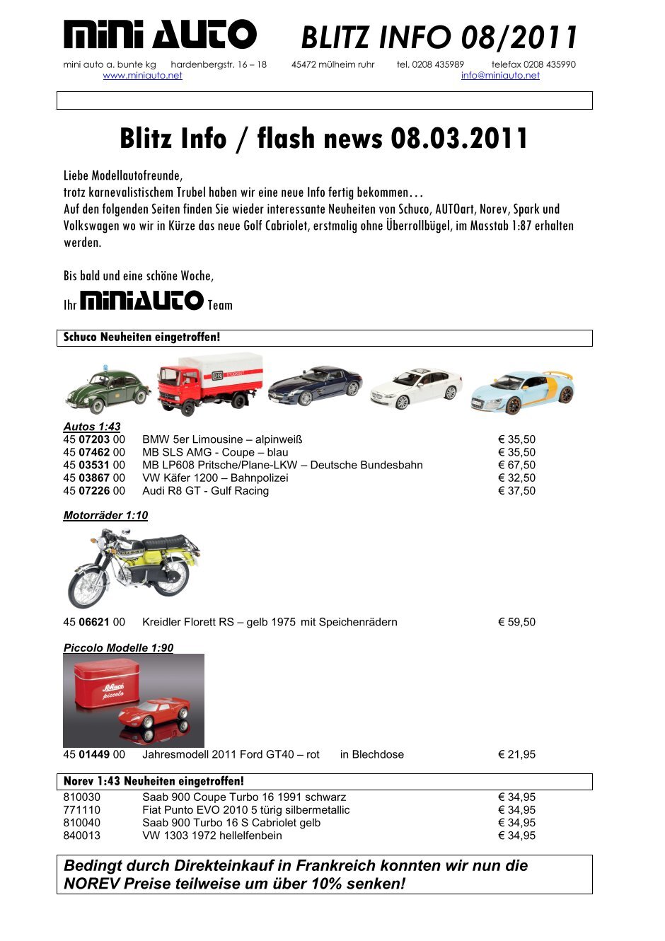 30 Free Magazines From Miniauto